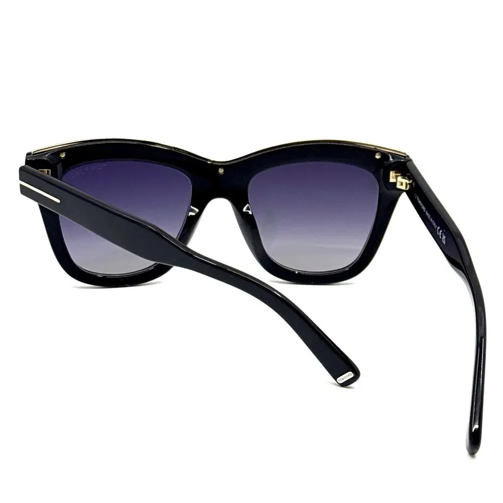 New, TOM FORD Julie Sunglasses TF685 01C Authentic